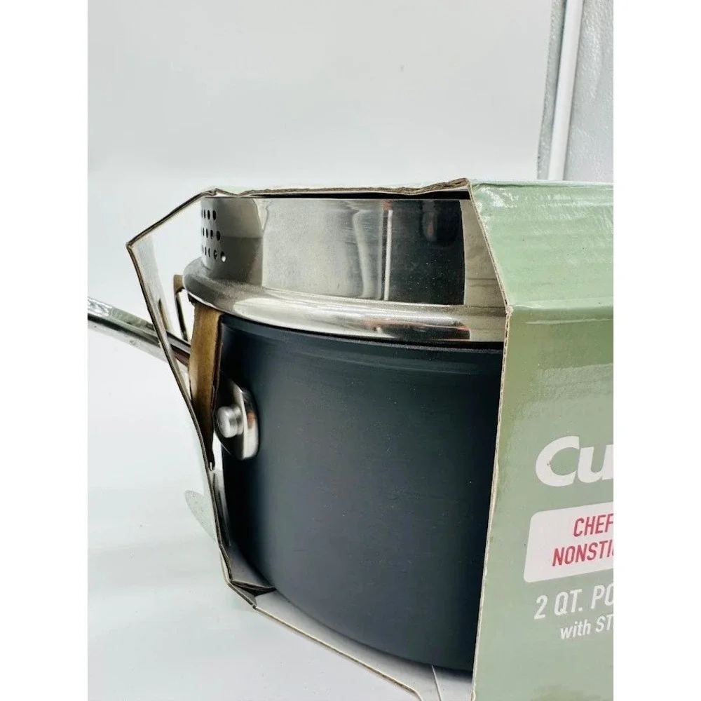 Cuisinart 2 Qt Pour Saucepan Chef's Classic Pro Nonstick Hard Anodized 6119-18P